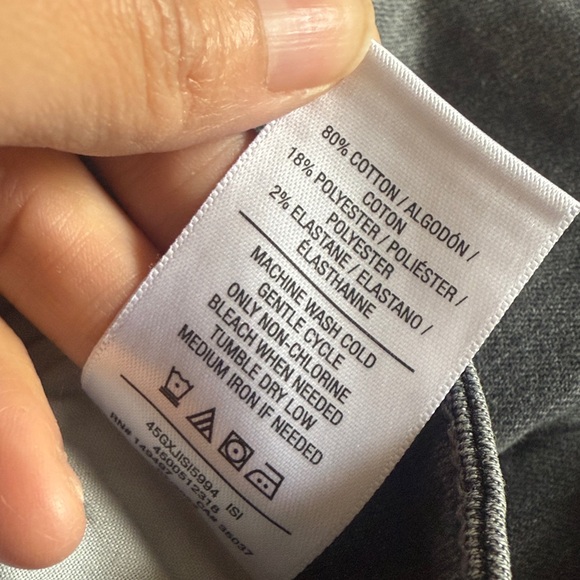 Joe's Jeans Charcoal Distressed Jeans 28 High Rise Denim - Picture 5 of 6